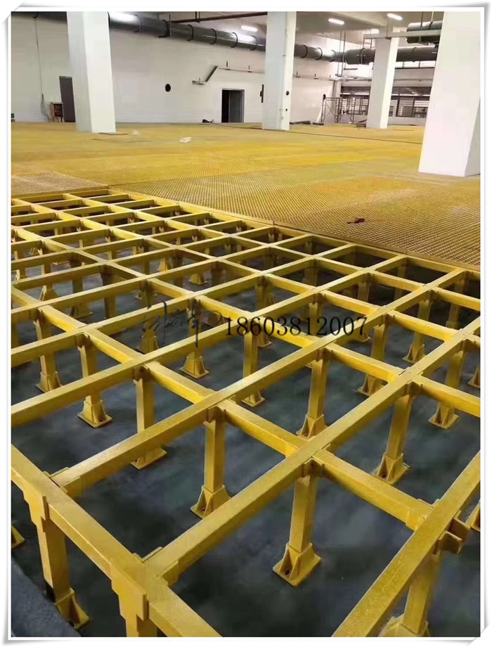 玻璃鋼格柵平臺展示